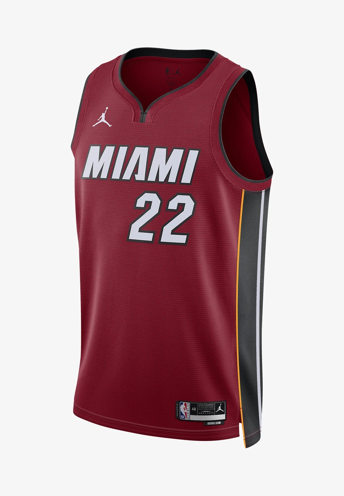 NBA MIAMI HEAT JIMMY BUTLER STATEMENT SWINGMAN JERSEY - Débardeur Courir outlet