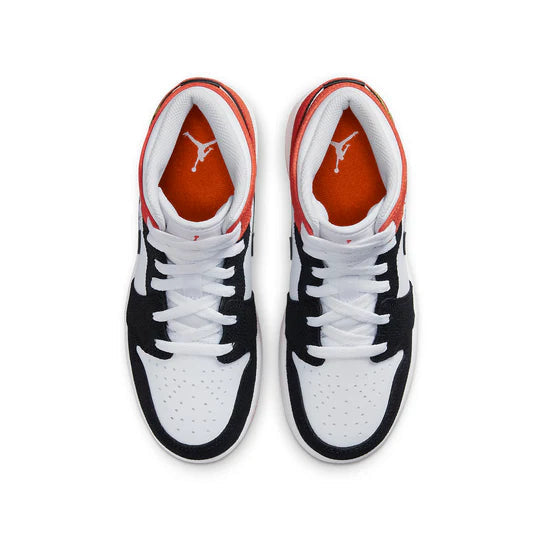 Air Jordan 1 Mid SE Basketball Blossom Kicks fashion