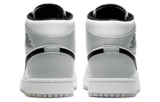 Air Jordan 1 Mid Light Smoke Grey Anthracite Kicks fashion