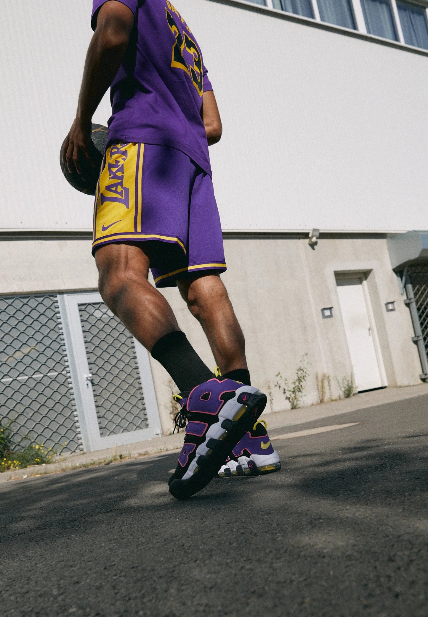 NBA LOS ANGELES LAKERS DNA+ SHORT 8IN Courir outlet