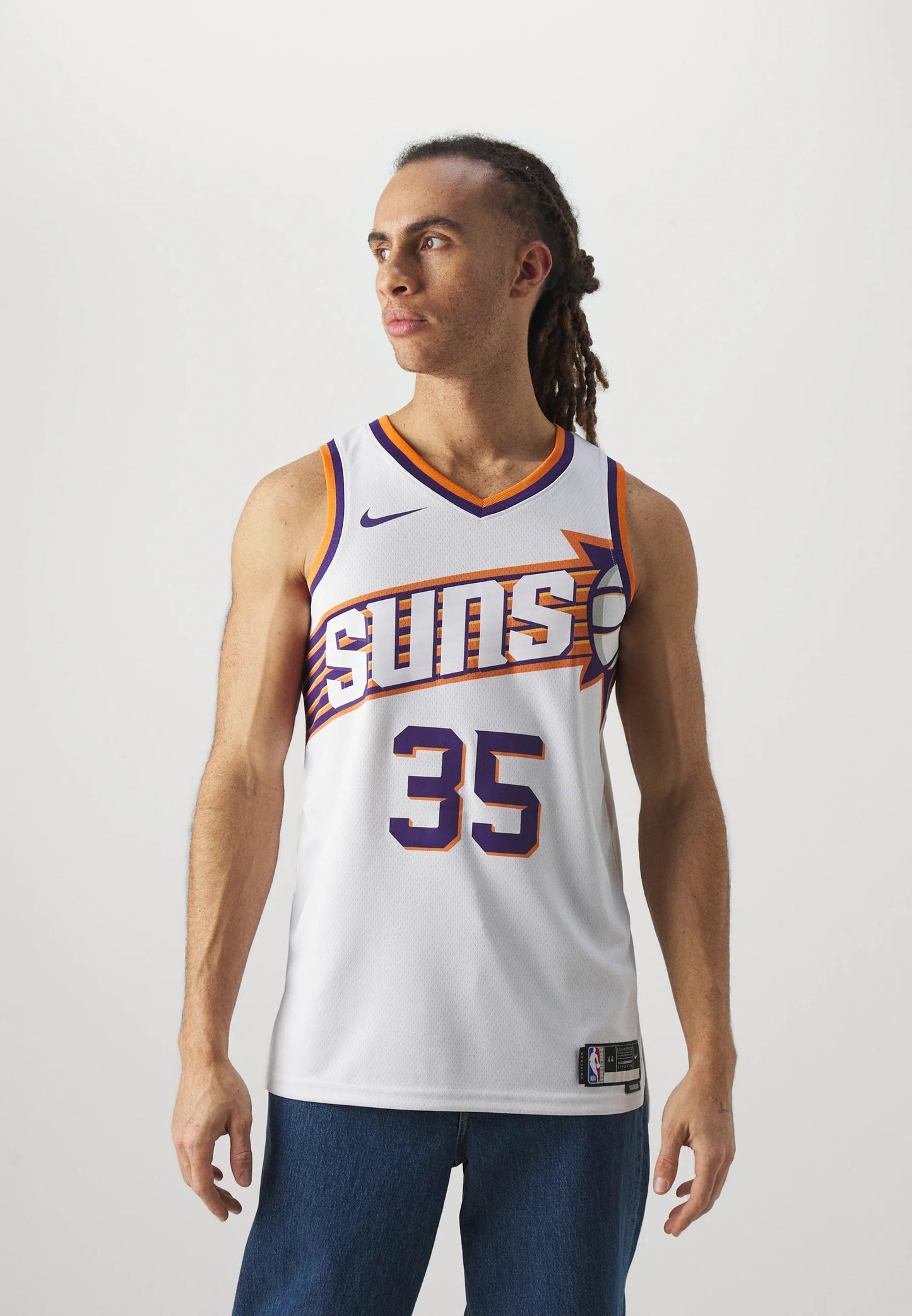 Kevin Durant Phoenix Suns 2023/24 Icon Edition Nike Dri-FIT Maillot NBA Courir outlet