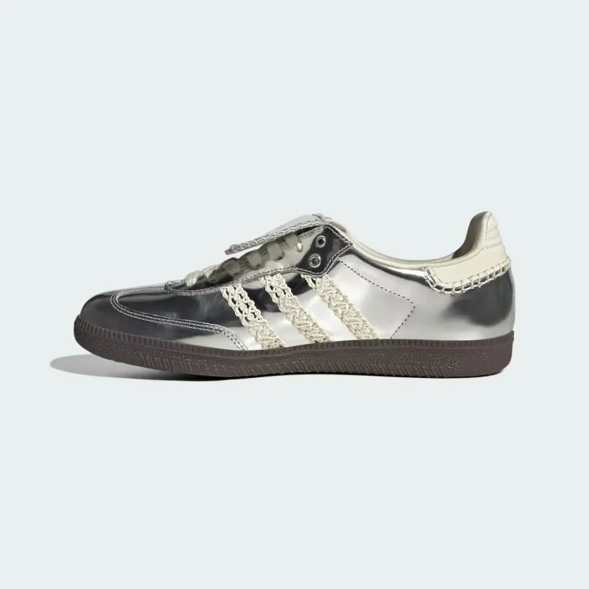 Adidas Samba Wales Bonner Silver Courir Outlet