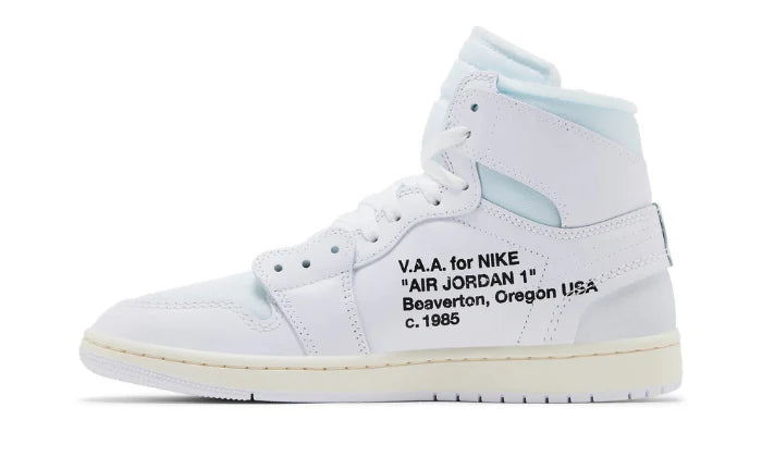 Air Jordan 1 Retro High Off-White Virgil Abloh Archive Alaska Kicks fashion