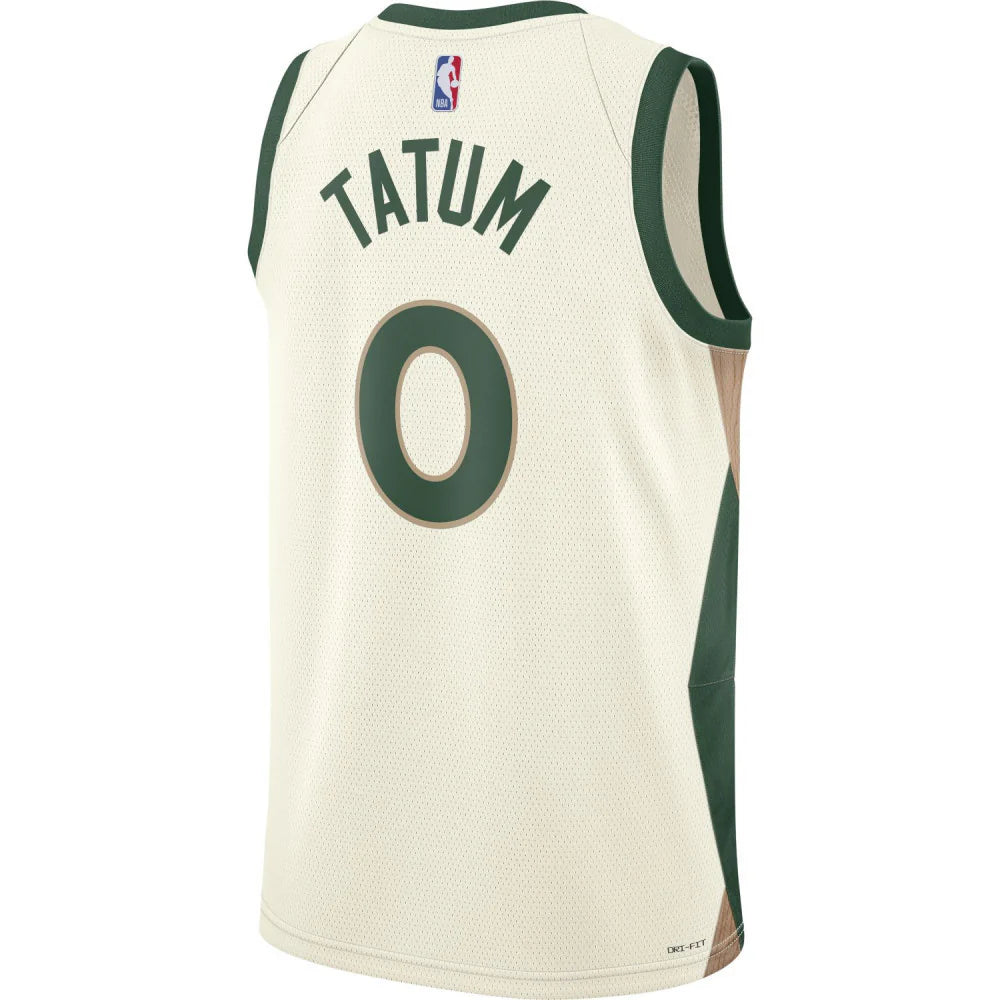 Jayson Tatum Boston Celtics Nike City Edition Swingman Courir outlet