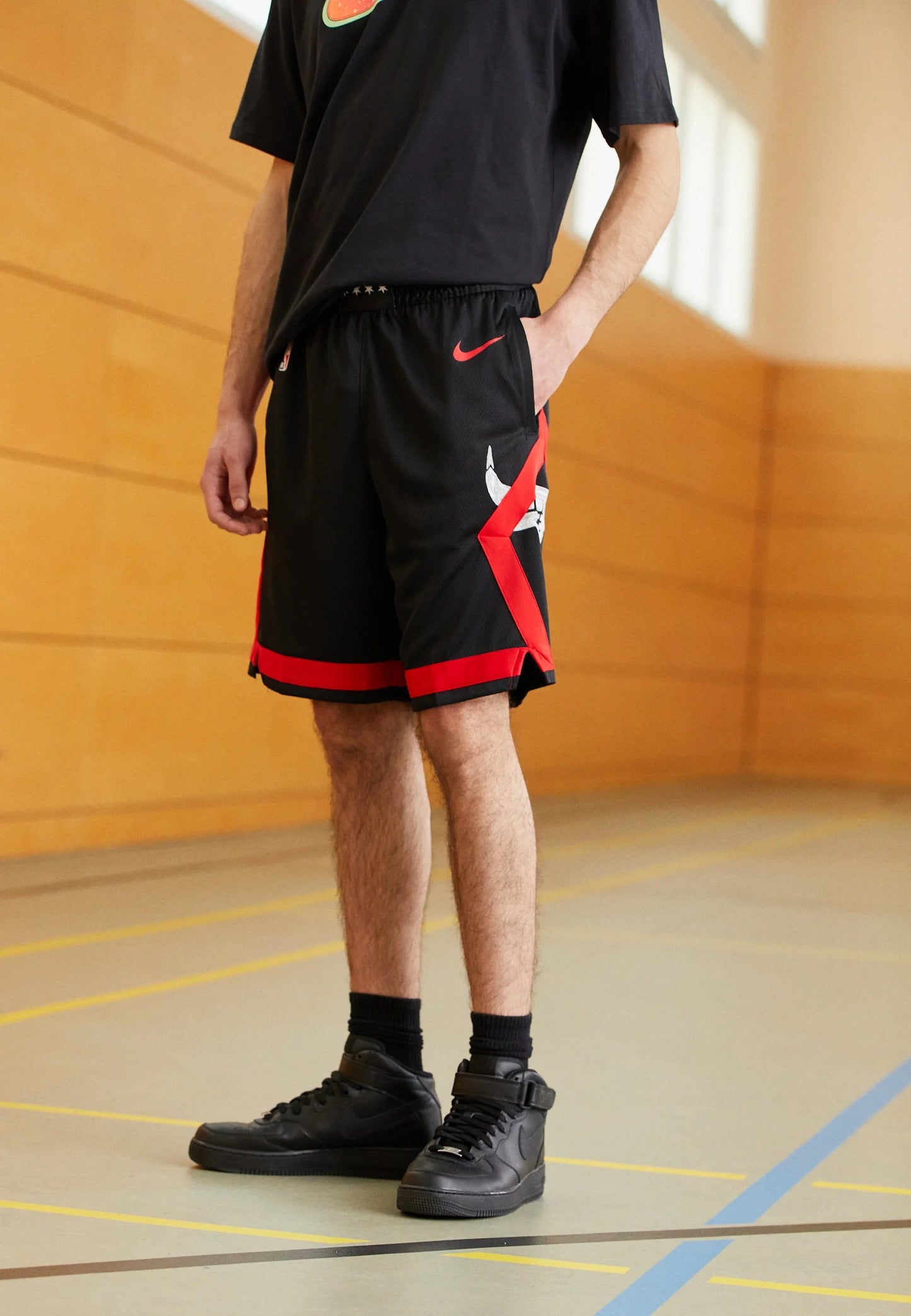 Short Nike NBA Swingman Chicago Bulls 2023/24 City Edition Courir outlet