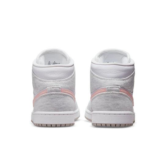 Air Jordan 1 Mid Triple White (2020) Kicks fashion