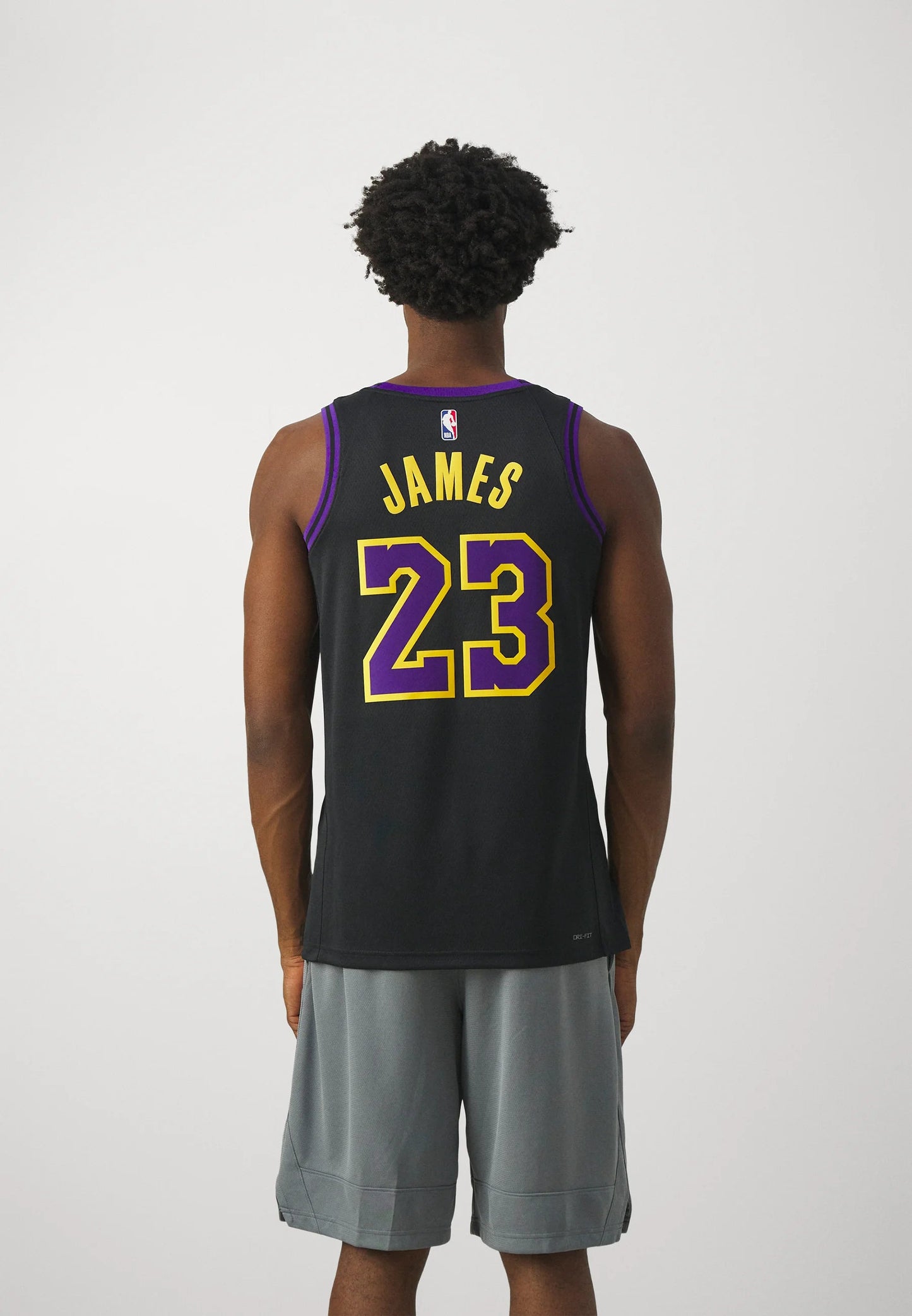 Maillot NBA Lebron James Los Angeles Lakers Nike City Edition Courir outlet