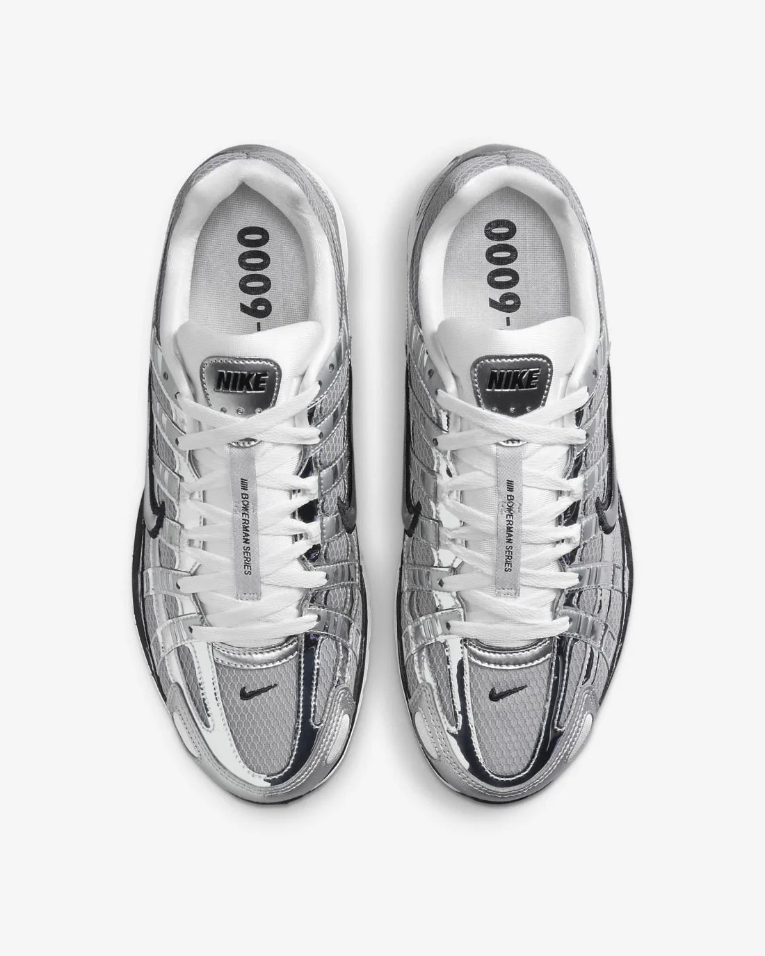 Nike P-6000 Metallic Silver Courir Outlet