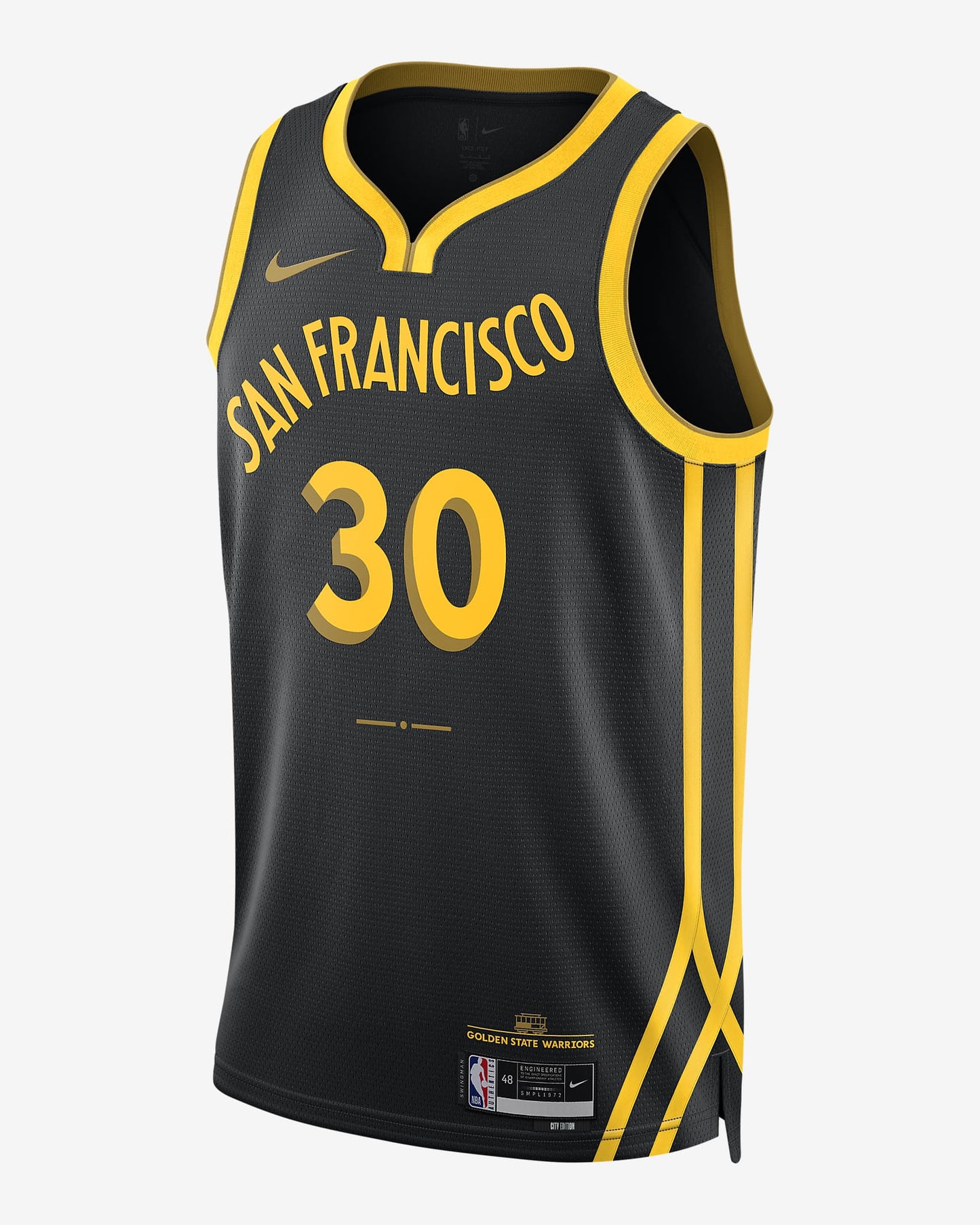 Stephen Curry Golden State Warriors City Edition 2023/24 Courir outlet