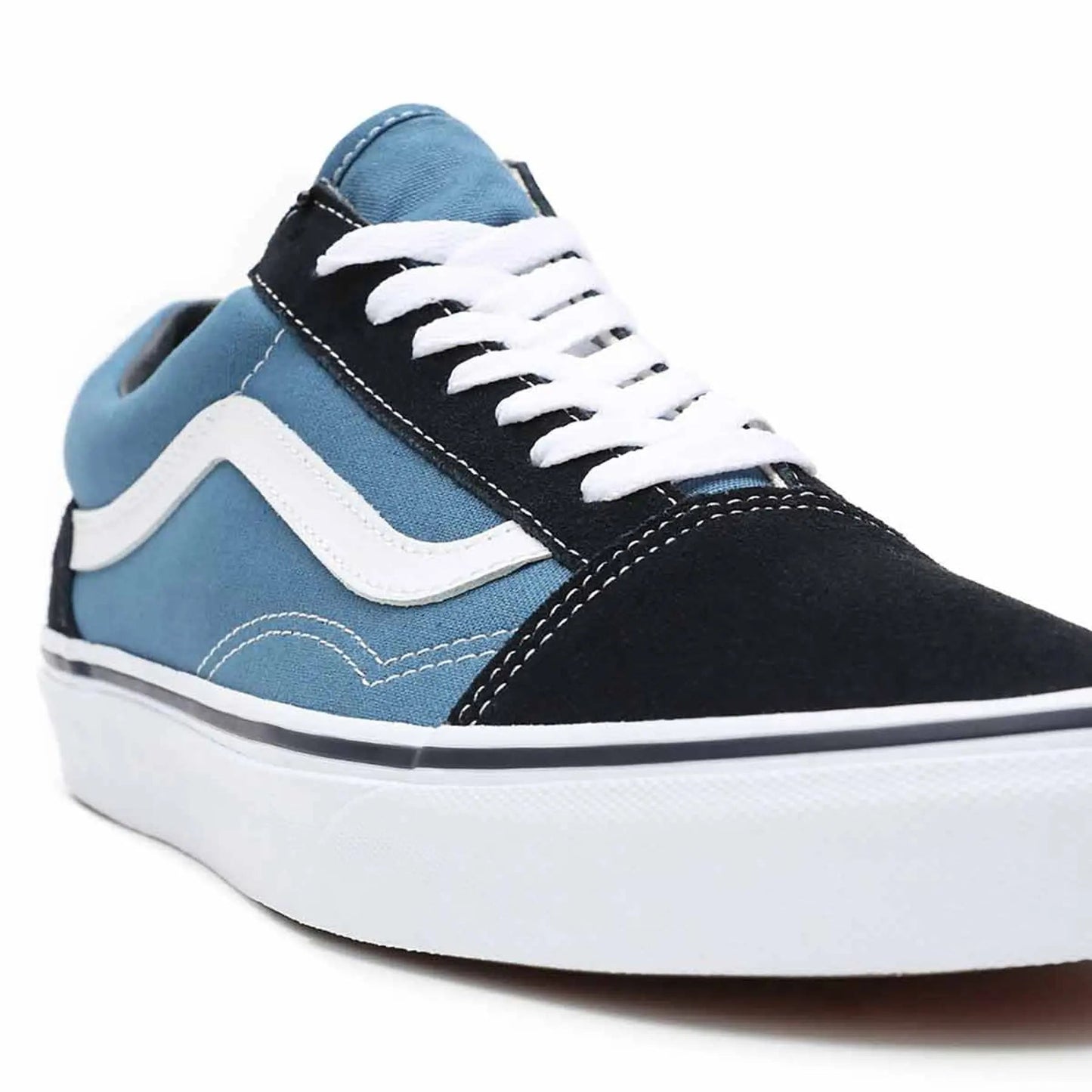 Vans Old Skool bleu marine blanc Courir outlet