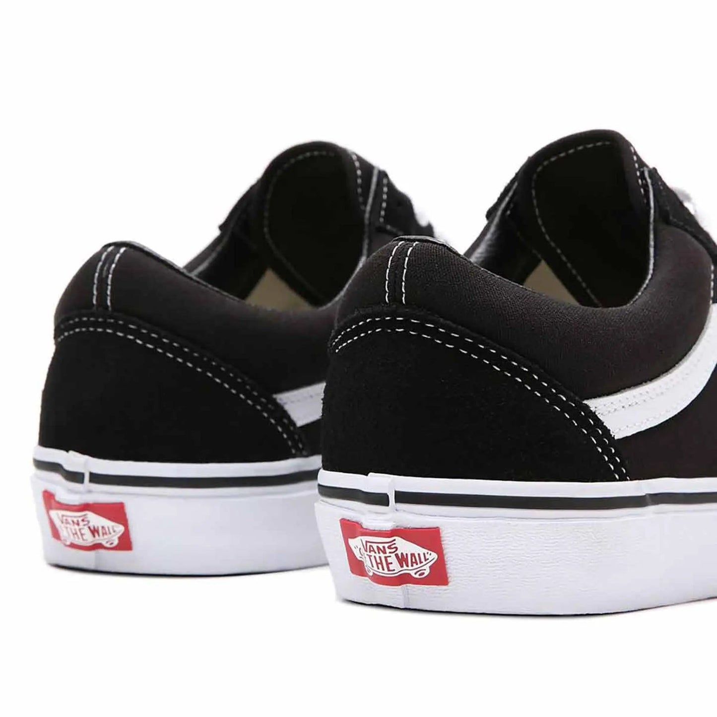 Vans Old Skool noir pur blanc Courir outlet