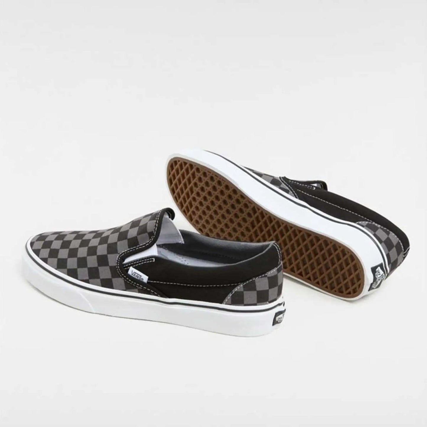 Vans Classic Slip-On noir gris Courir outlet