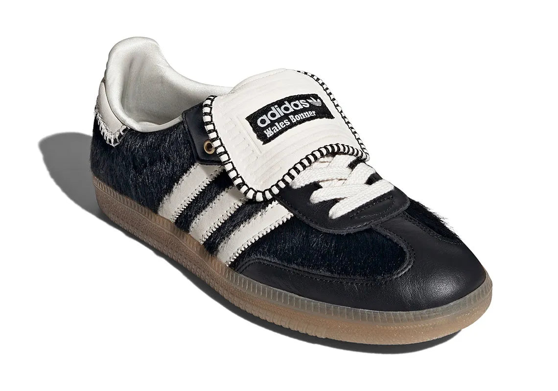 adidas Samba Pony Tonal Wales Bonner Core Black Kicks fashion
