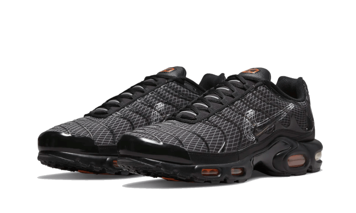 Nike Air Max Plus Tn 3D Swoosh Black Kicks fashion