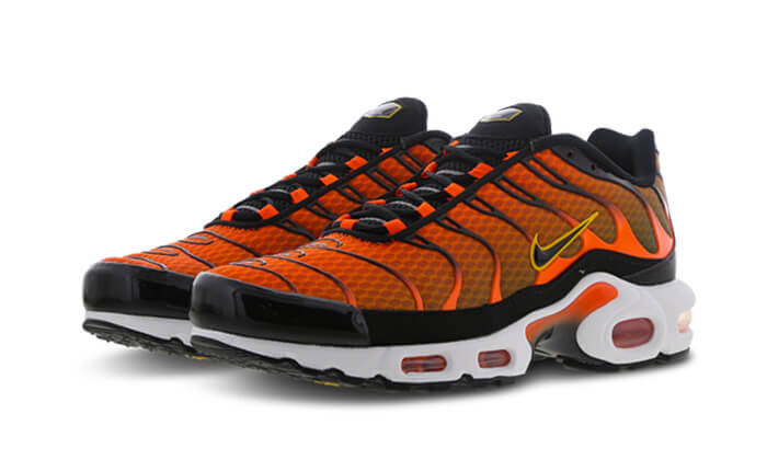 Nike Air Max Plus Tn Orange Black Kicks fashion