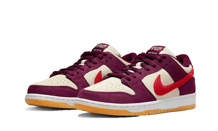 Nike SB Dunk Low Skate Like A Girl Bordeaux Kicks fashion