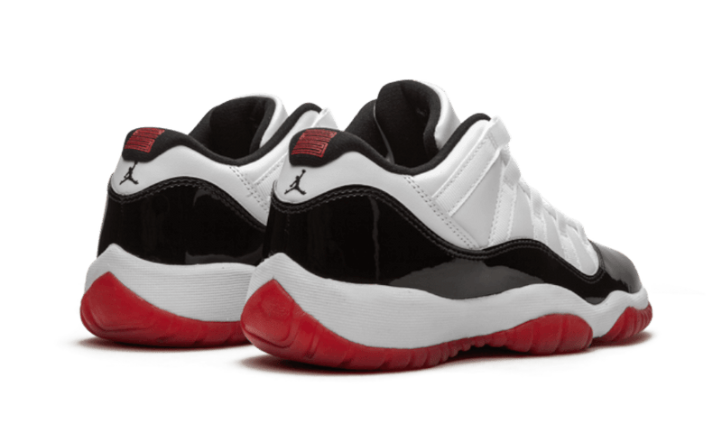 Air Jordan 11 Low White Bred Kicks fashion