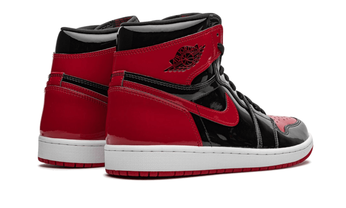 Air Jordan 1 High OG Patent Bred Kicks fashion