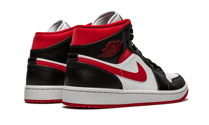 Air Jordan 1 Mid Gym Red Black White Courir Outlet