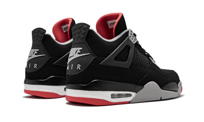Air Jordan 4 Bred 2019 Kicks fashion