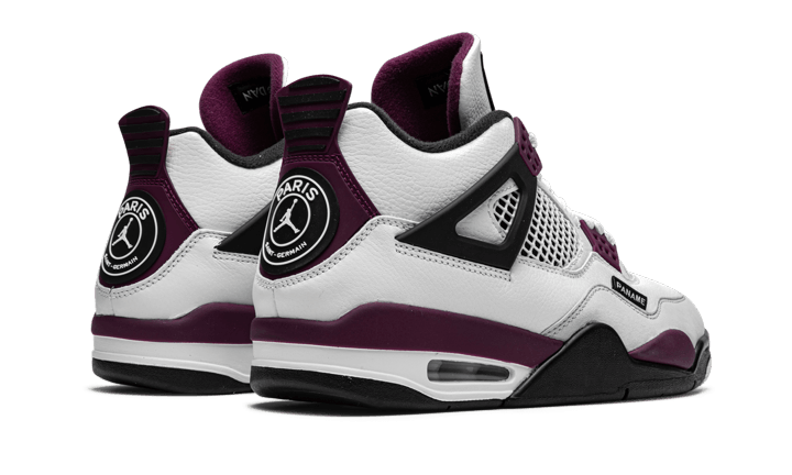 Air Jordan 4 PSG Neutral Grey Bordeaux Kicks fashion