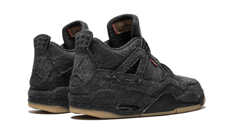 Air Jordan 4 Retro Levi's Black Kicks fashion