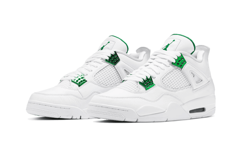 Air Jordan 4 Retro Metallic Green Kicks fashion