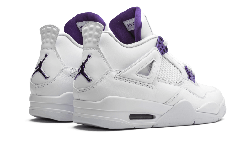 Air Jordan 4 Retro Metallic Purple Kicks fashion