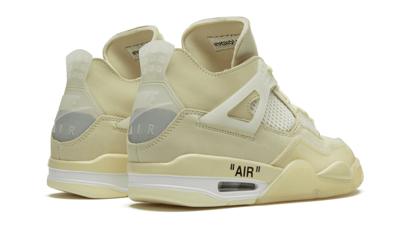 Air Jordan 4 Retro Off-White Sail Kicks fashion