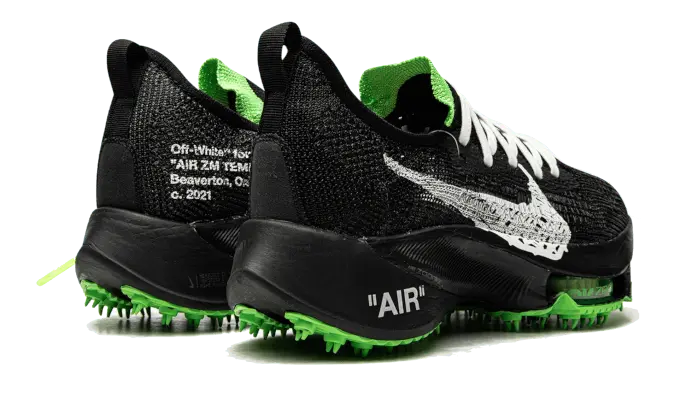 Nike Air Zoom Tempo NEXT% Off-White Black Scream Green - KicksFashion