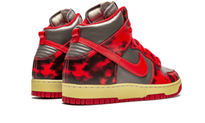 Nike Dunk High 1985 Red Acid Wash kicks fashion