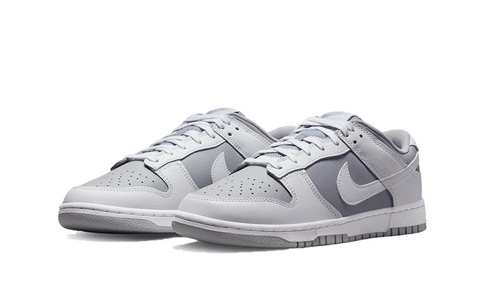 Nike Dunk Low Retro White Grey Kicks fashion