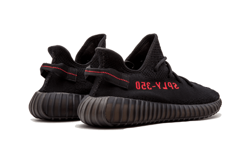Adidas Yeezy Boost 350 V2 Black Red Kicks fashion