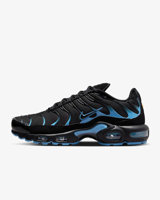 Nike Air Max Plus TN Black University Blue, vue de profil