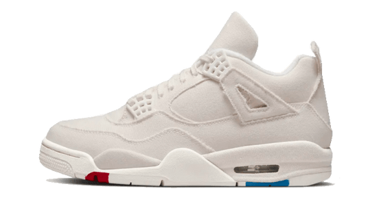 Air Jordan 4 Sail Canvas, en toile beige