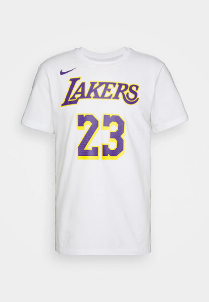 T-shirt Jordan NBA LOS ANGELES LAKERS LEBRON JAMES CITY EDITION TEE - Club wear