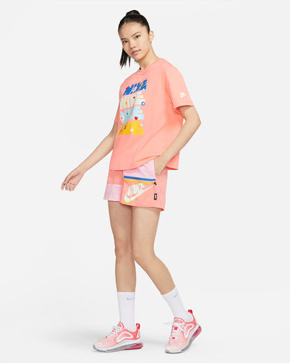 Nike Icon Clash Rainbow Shorts (PINK)