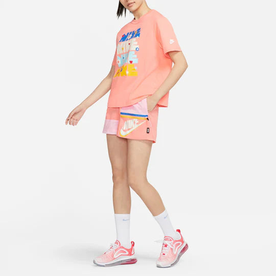 Nike Icon Clash Rainbow Shorts (PINK)