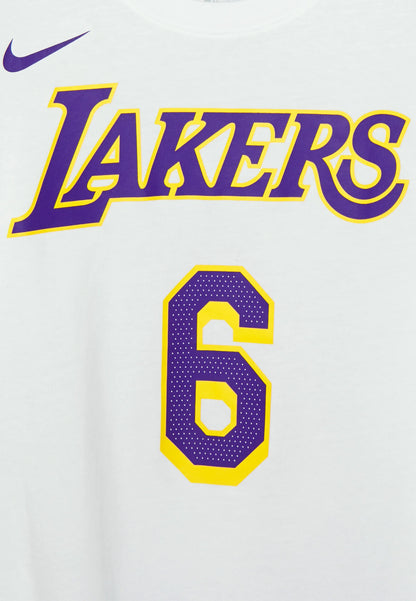 T-shirt Jordan NBA LOS ANGELES LAKERS LEBRON JAMES CITY EDITION TEE - Club wear