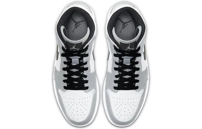 Air Jordan 1 Mid Light Smoke Grey Anthracite