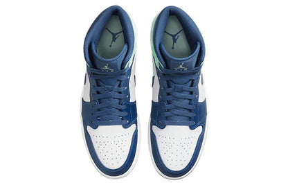 Air Jordan 1 Mid Mystic Navy Mint Foam