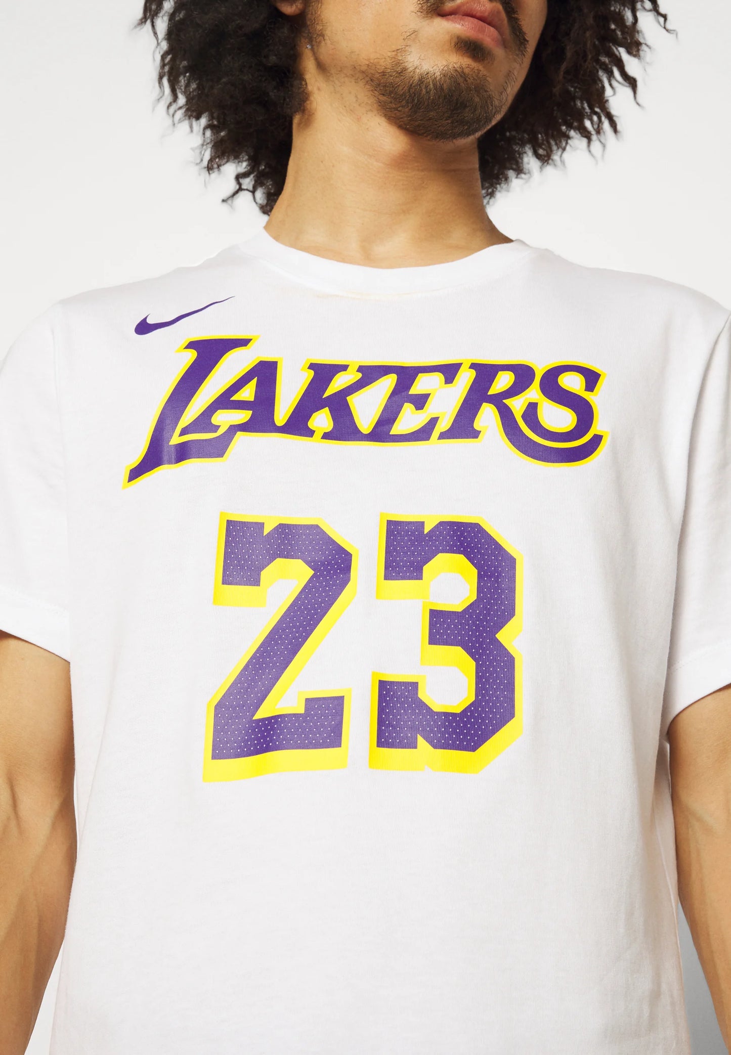 T-shirt Jordan NBA LOS ANGELES LAKERS LEBRON JAMES CITY EDITION TEE - Club wear