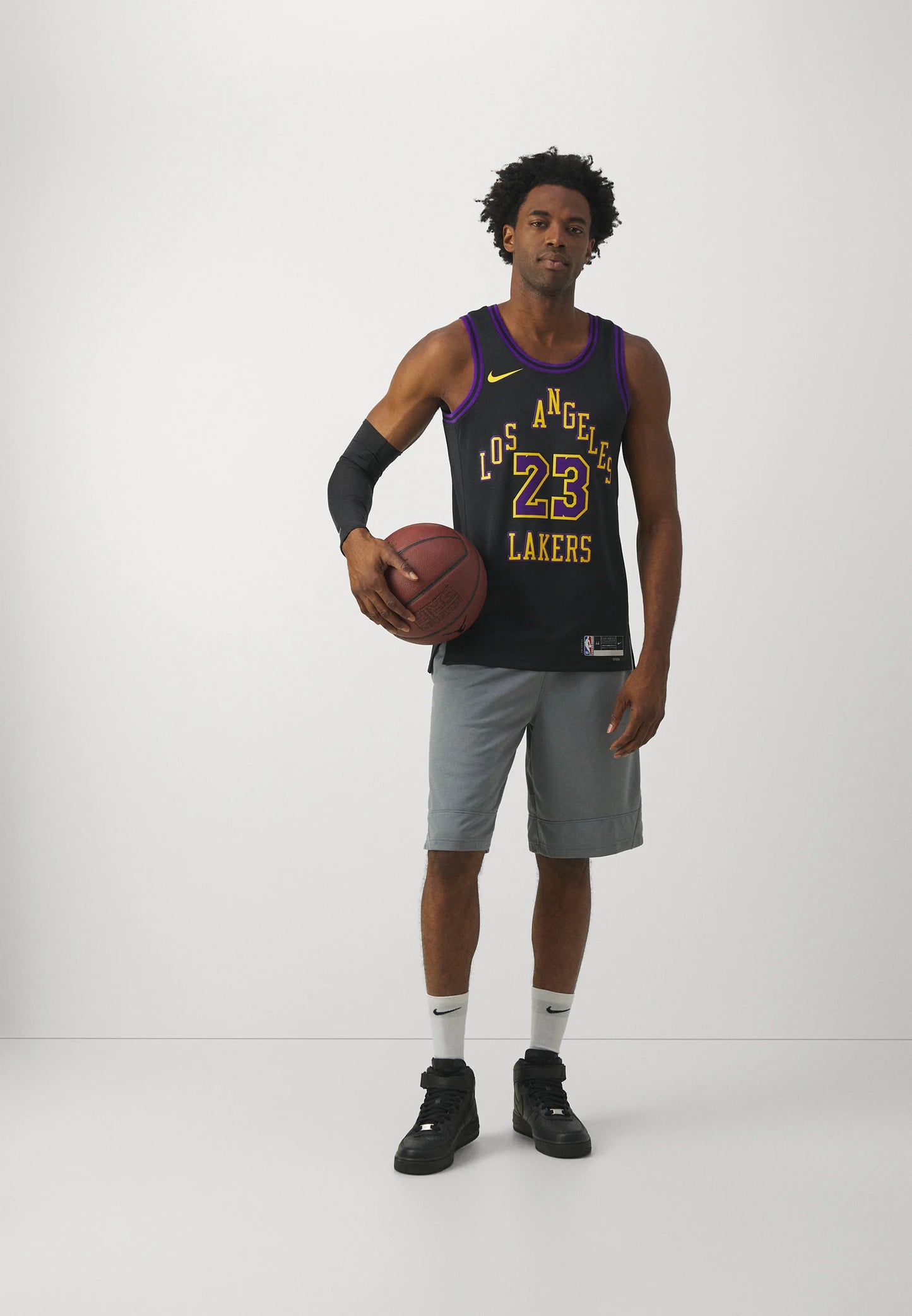 Maillot NBA Lebron James Los Angeles Lakers Nike City Edition