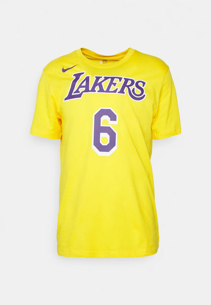 T-shirt Jordan NBA LOS ANGELES LAKERS LEBRON JAMES CITY EDITION TEE - Club wear