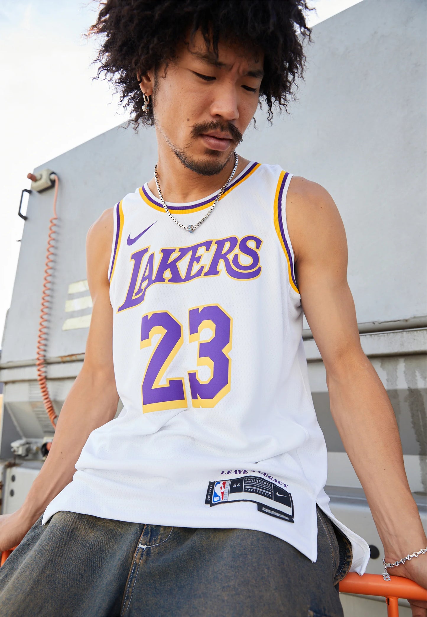 LOS ANGELES LAKERS LEBRON JAMES - Maillot NBA