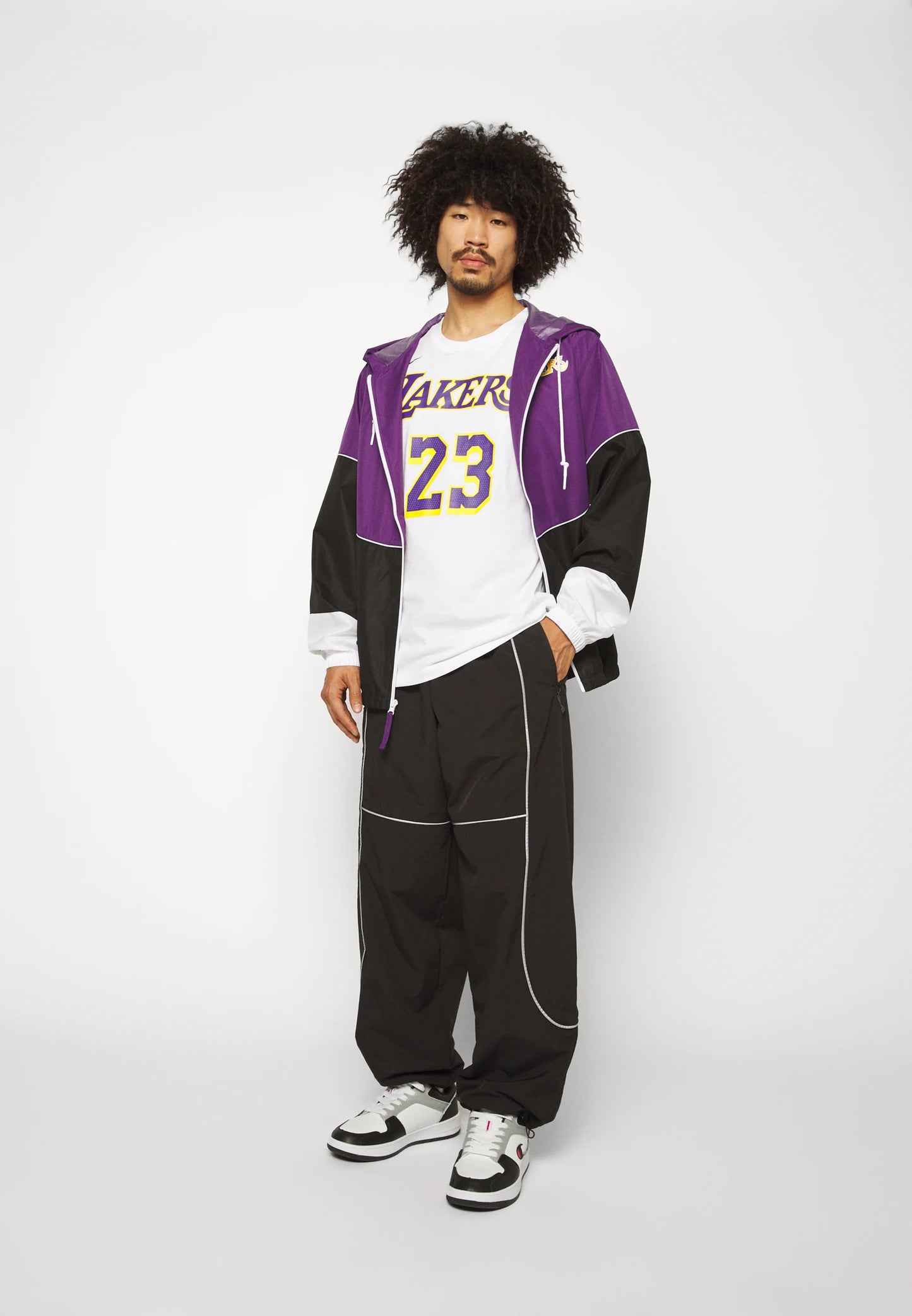 T-shirt Jordan NBA LOS ANGELES LAKERS LEBRON JAMES CITY EDITION TEE - Club wear