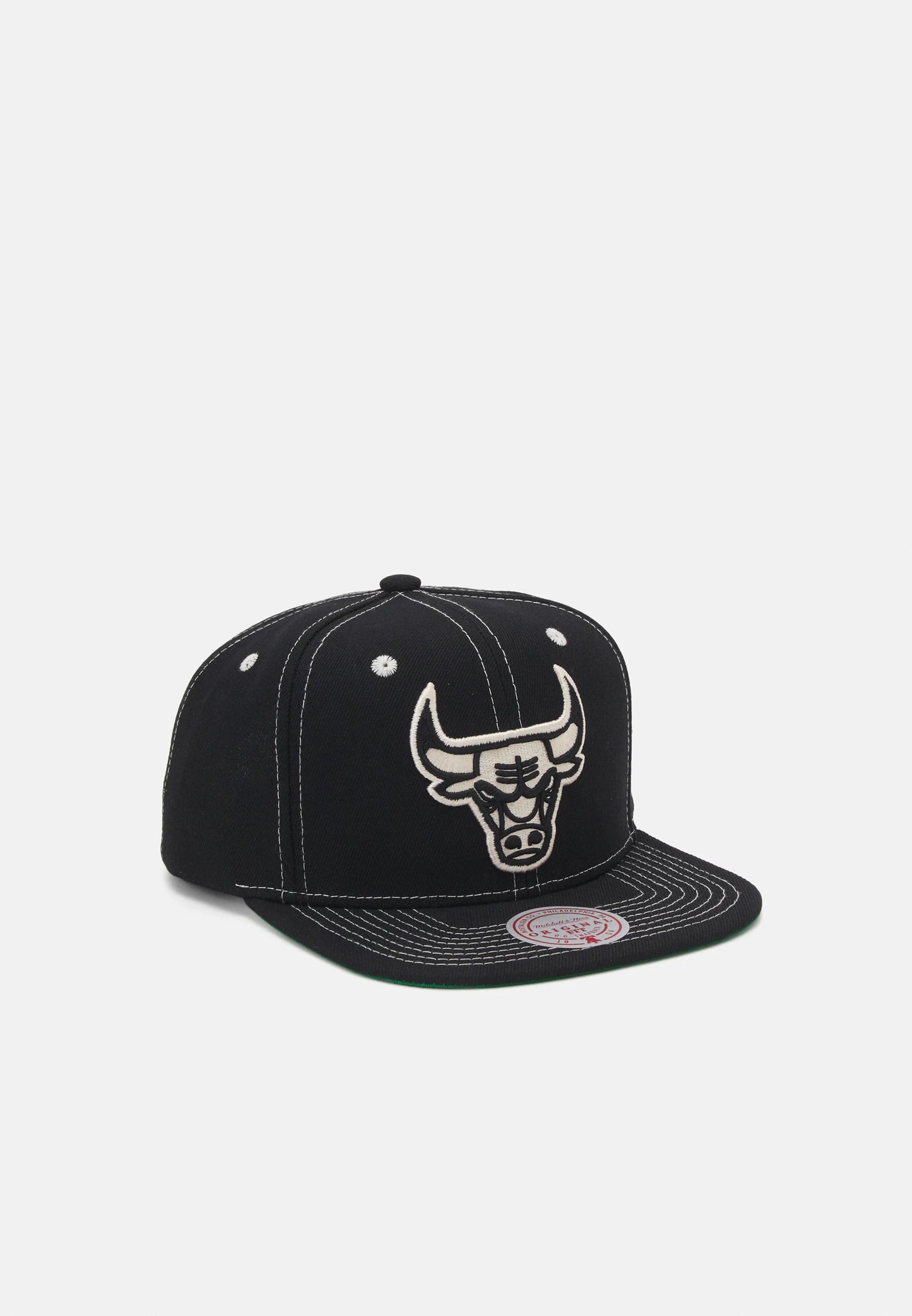 Mitchell & Ness NBA CHICAGO BULLS CONTRAST NATURAL SNAPBACK - Casquette
