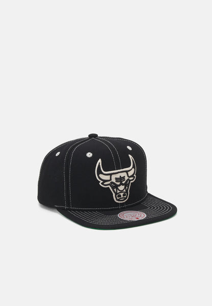 Mitchell & Ness NBA CHICAGO BULLS CONTRAST NATURAL SNAPBACK - Casquette