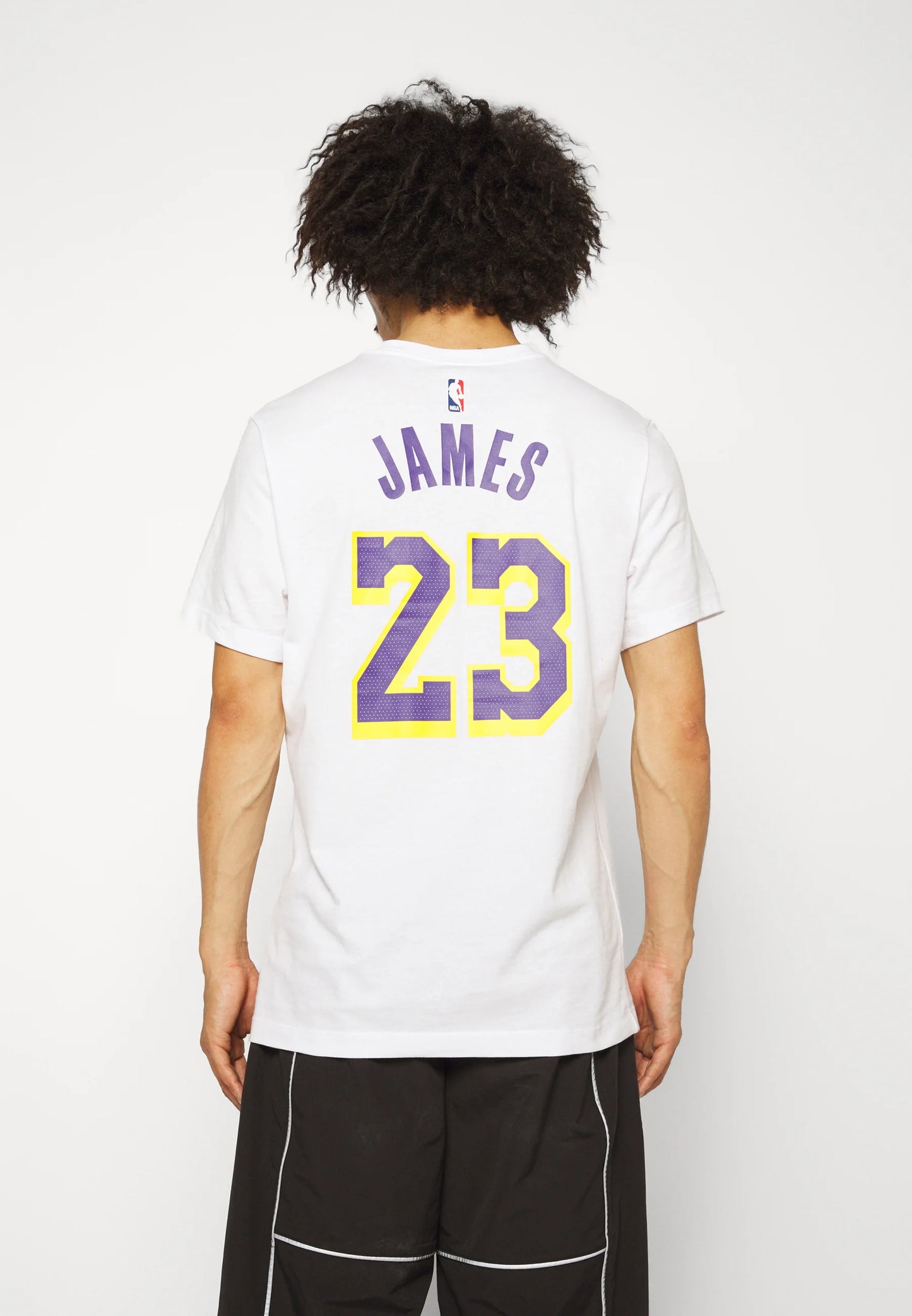 T-shirt Jordan NBA LOS ANGELES LAKERS LEBRON JAMES CITY EDITION TEE - Club wear