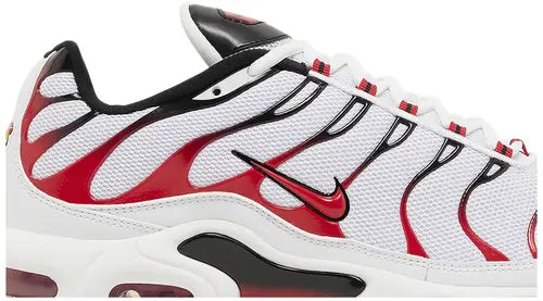 Nike Air Max Plus White University Red Kicks fashion